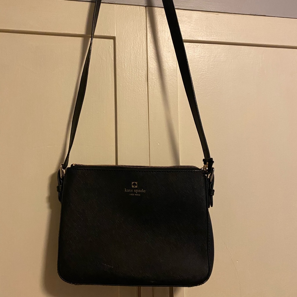 kate spade small black crossbody purse